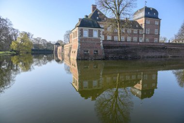 Alman Munsterland 'indeki Ahaus Şatosu