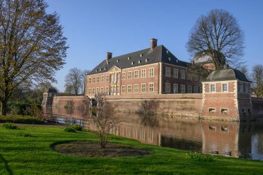 Alman Munsterland 'indeki Ahaus Şatosu