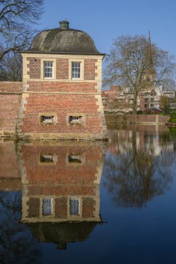 Alman Munsterland 'indeki Ahaus Şatosu