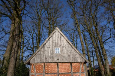 Almanya 'daki Ahaus Şatosu ve Şehri