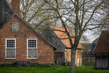 Almanya 'nın Berkel Nehri' ndeki Vreden şehrinde.