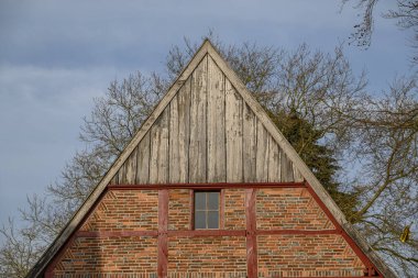 Almanya 'nın Berkel Nehri' ndeki Vreden şehrinde.