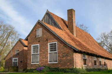 Almanya 'nın Berkel Nehri' ndeki Vreden şehrinde.