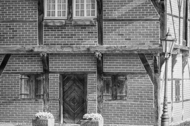 Almanya 'daki Ahaus Şatosu ve Şehri