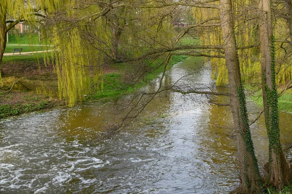 City Vreden Berkel River Germany — Stock Photo, Image