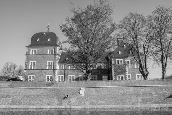 Castillo Ciudad Ahaus Alemania — Foto de Stock