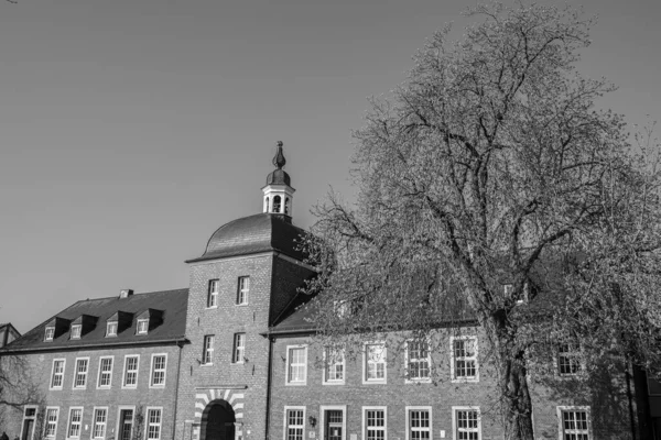 Das Schloss Und Die Stadt Ahaus Deutschland — Stockfoto