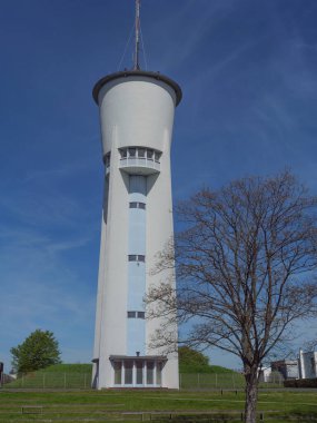 Almanya 'daki Moselle nehrinin Trier kenti.