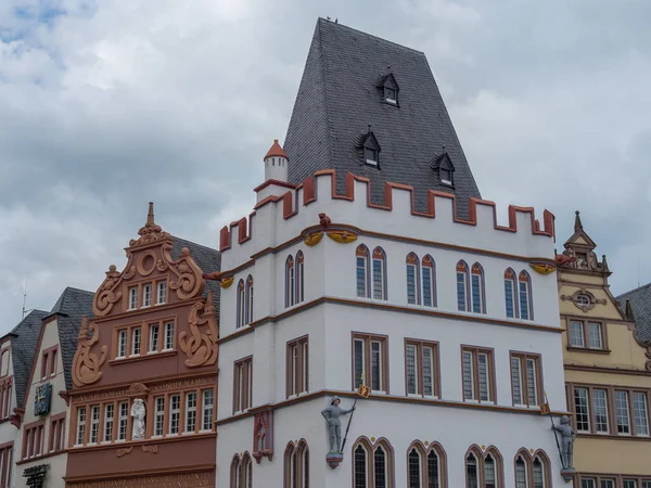 Den Gamla Staden Trier Vid Mosel Floden Tyskland — Stockfoto