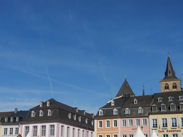 Старый Город Трир Реке Мозель Германии — стоковое фото