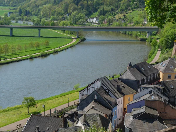 Small City Saarburg Saar River Germany — Stock Photo, Image
