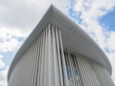 İlkbahar zamanı Lüksemburg şehri