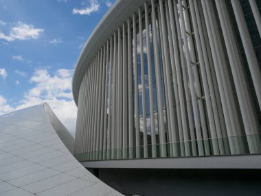 İlkbahar zamanı Lüksemburg şehri