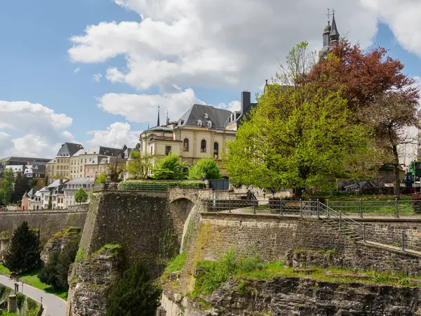 Ciudad Luxemburgo Primavera —  Fotos de Stock