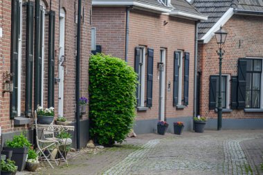 Hollanda 'daki eski Bredevoort şehri.