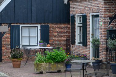 Hollanda 'daki eski Bredevoort şehri.