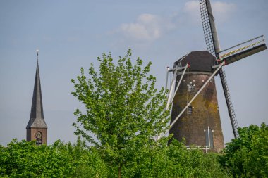 Hollanda 'daki eski Bredevoort şehri.