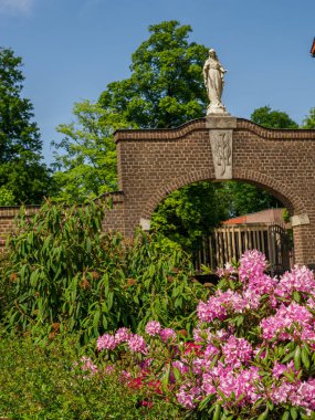 Alman Westphalia 'sında yaz mevsimi