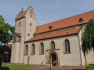 Yazın başında Ochtrup yakınlarındaki Alman Muensterland 'inde.