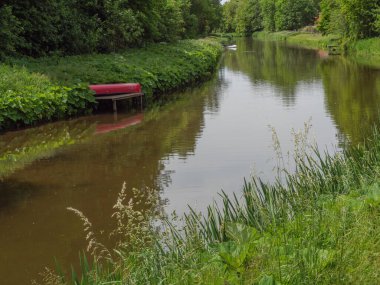 Yazın başında Ochtrup yakınlarındaki Alman Muensterland 'inde.