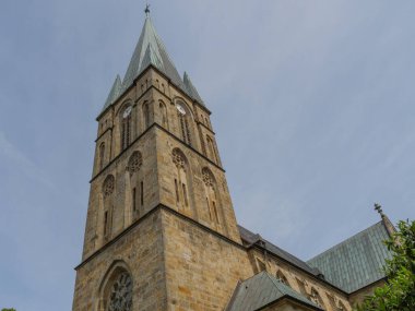 Yazın başında Ochtrup yakınlarındaki Alman Muensterland 'inde.