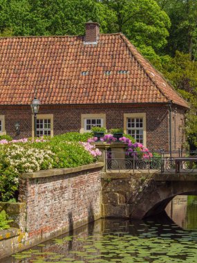 Yazın başında Ochtrup yakınlarındaki Alman Muensterland 'inde.