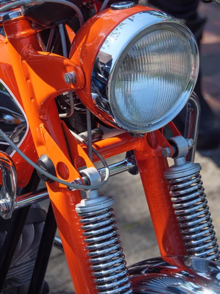 Wiele Szczegółów Starych Motocykli — Zdjęcie stockowe