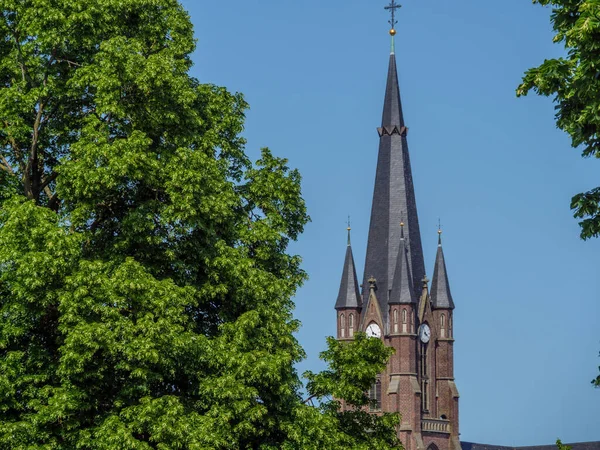 Den Gamla Kyrkan Weseke Västfalen — Stockfoto