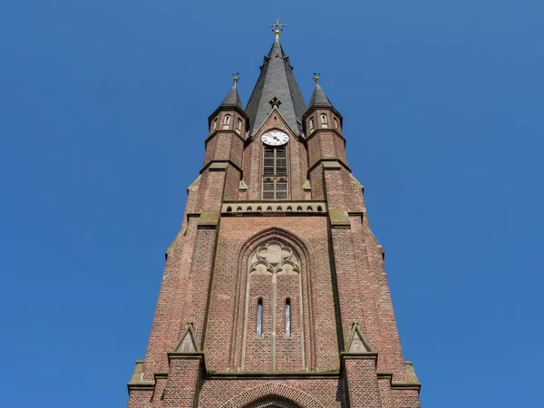 Vecchia Chiesa Weseke Westfalia — Foto Stock