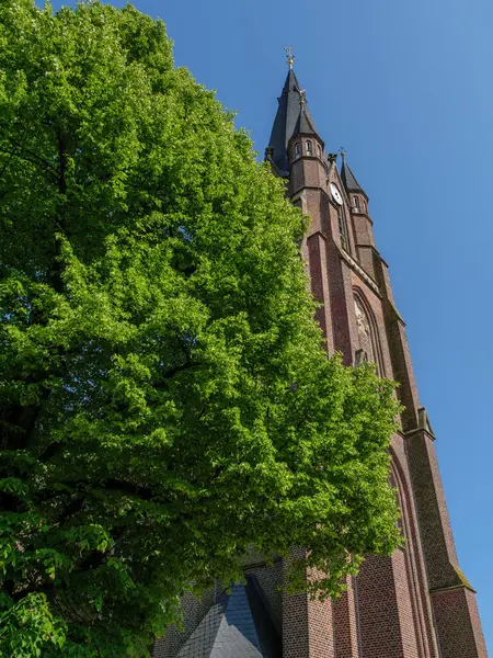 Die Alte Kirche Von Weseke Westfalen — Stockfoto