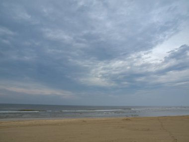 Egmond, Hollanda 'nın kuzey sahilinde.