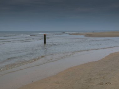 Egmond, Hollanda 'nın kuzey sahilinde.