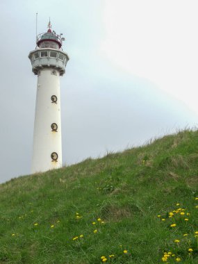 Egmond, Hollanda 'nın kuzey sahilinde.