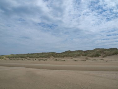 Egmond, Hollanda 'nın kuzey sahilinde.