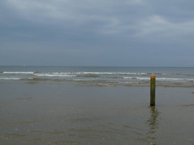 Egmond, Hollanda 'nın kuzey sahilinde.