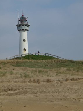 Egmond, Hollanda 'nın kuzey sahilinde.