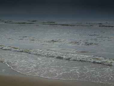 Egmond, Hollanda 'nın kuzey sahilinde.