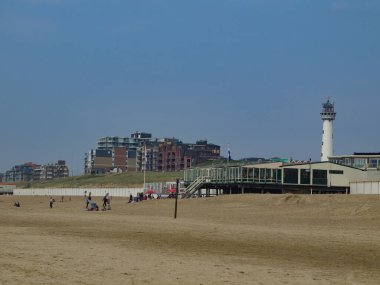 Egmond, Hollanda 'nın kuzey sahilinde.