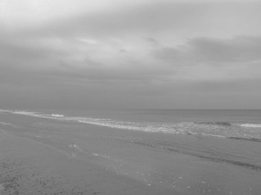 Egmond, Hollanda 'nın kuzey sahilinde.