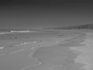 Egmond, Hollanda 'nın kuzey sahilinde.