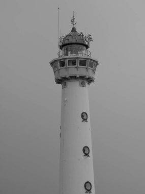 Egmond, Hollanda 'nın kuzey sahilinde.