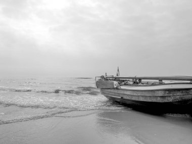 Egmond, Hollanda 'nın kuzey sahilinde.