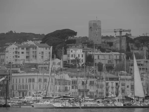 Cannes Vid Medelhavet Frankrike — Stockfoto