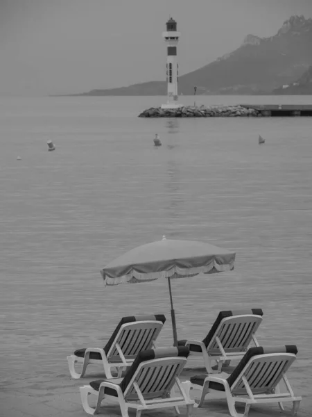 Cannes Laut Mediterania Perancis — Stok Foto