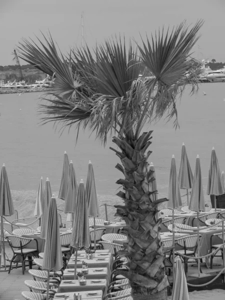 Cannes Středozemního Moře Francii — Stock fotografie