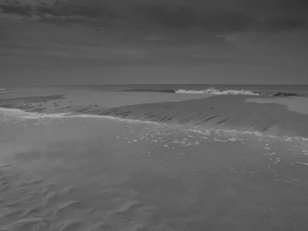 Егмонд Біля Гирла Північного Узбережжя Моря — стокове фото