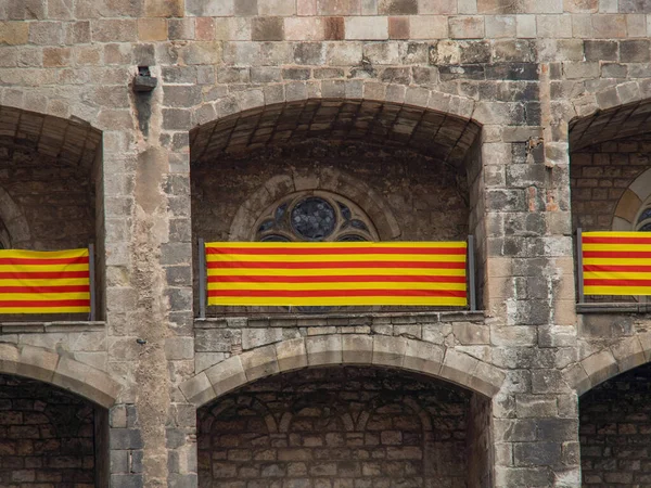 Město Barcelona Španělsku — Stock fotografie