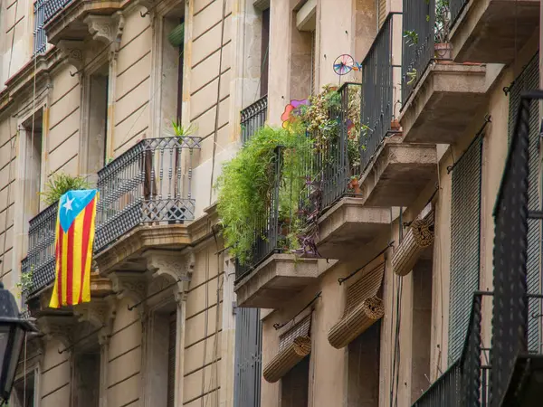 西班牙Barcelona市 — 图库照片