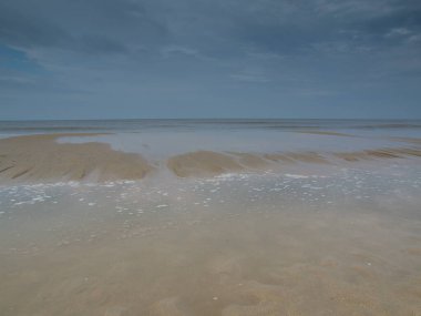 Egmond, Hollanda 'nın kuzey sahilinde.