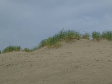 Alman kuzey denizindeki Borkum adası.